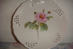 Tellerli mit Rose